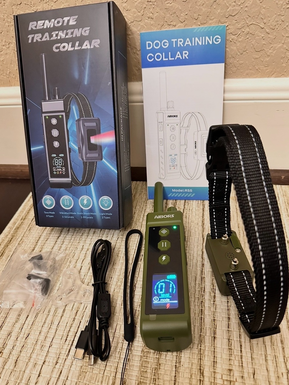 Training Dog Shock Collar Rechrageable 4300ft